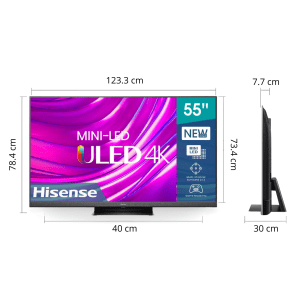 تلویزیون هوشمند 55 اینچ هایسنس مدل HISENSE U8HQ 55 TV