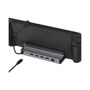 داک تایپ سی 6 در 1 لژیون گو و راگ الای و استیم دک با پایه ی نگهدارنده مدل Handheld Game Console Type-C Dock station 6-in-1 With Holder