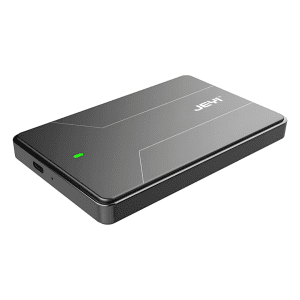 باکس هارد SSD/HDD تمام آلومینیومی مدل JEYI Black Hawk 2530 Aluminum SATA III SSD/HDD Box NVMe 6 Gbps