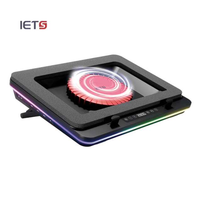 کول پد توربوفن بیصدا و ضد گردغبار IETS مدل IETS GT600 Pressure wind Dust Proof RGB USB Lingshen Version (GT626)