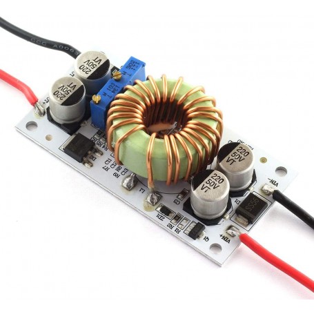 مبدل DC به DC افزاینده 50-10 ولت 10 آمپر 250 وات (آلومینیومی)