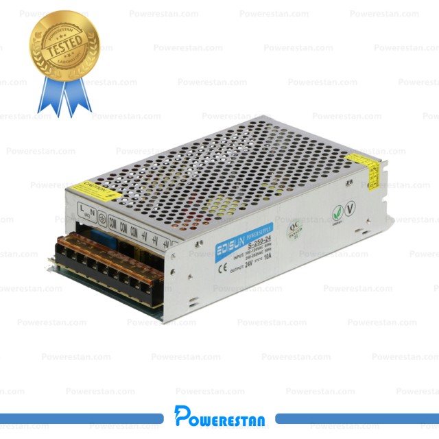 منبع تغذیه سوئیچینگ 24 ولت 10 آمپر ادیسون (EDISUN)