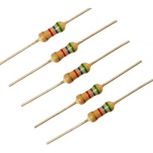 مقاومت 1 کیلو اهم 0.25 وات 5%