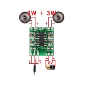 ماژول آمپلی فایر استریو 2x3W مدل PAM8403