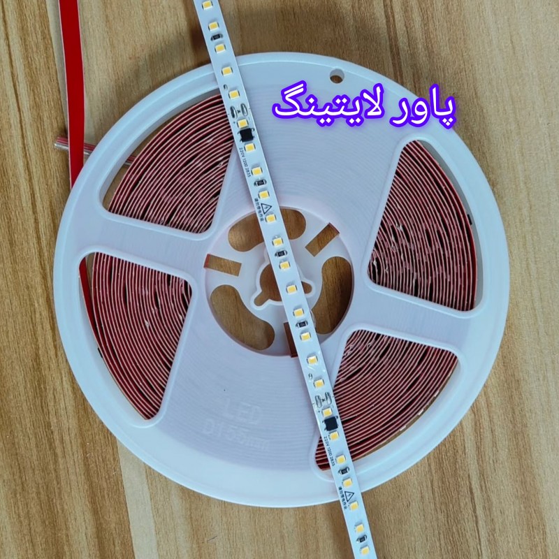 ریسه نواری 220 ولت (برق مستقیم) تراکم 120. توجه: قیمت درج شده برای 1 متر طول بوده و حداقل مقدار سفارش یک رول 10 متری است.