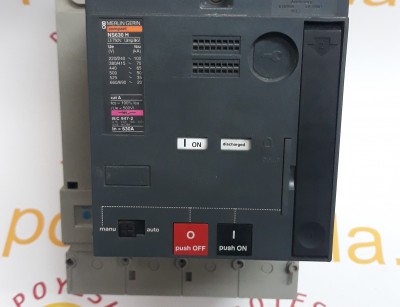 کلید MERLIN GERIN 630A موتور دار