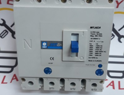 کلید اتوماتیک 4 پل 63 آمپر ARTEN
