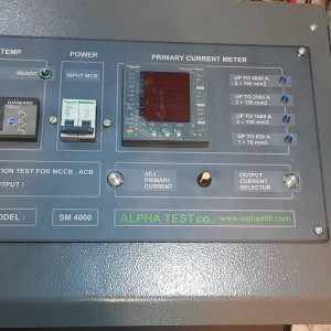 فروش دستگاه تست تزریق جریان کلیدهای قدرت