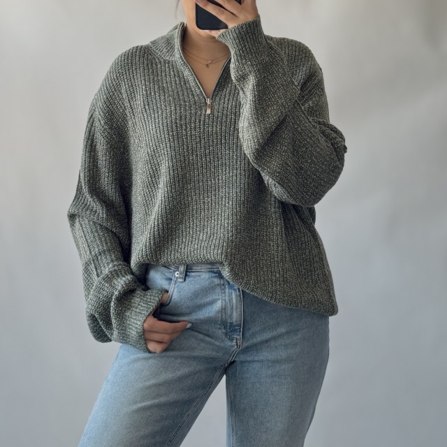 نیم زیپ بافت کد 1046