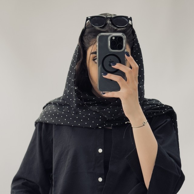 شال حریر خالخالی کد F03