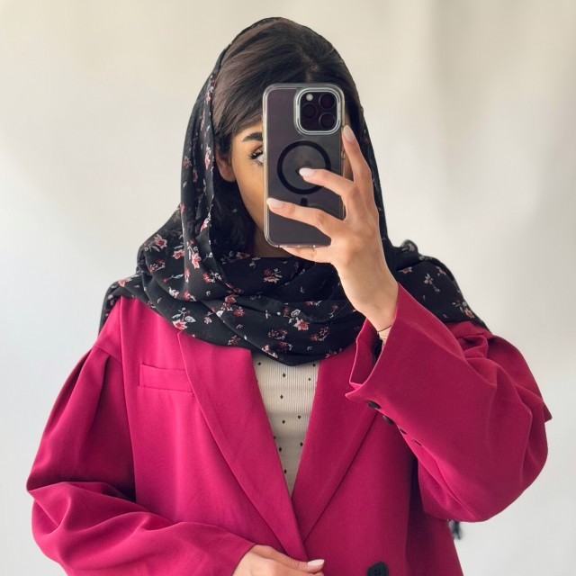 شال حریر کد F12