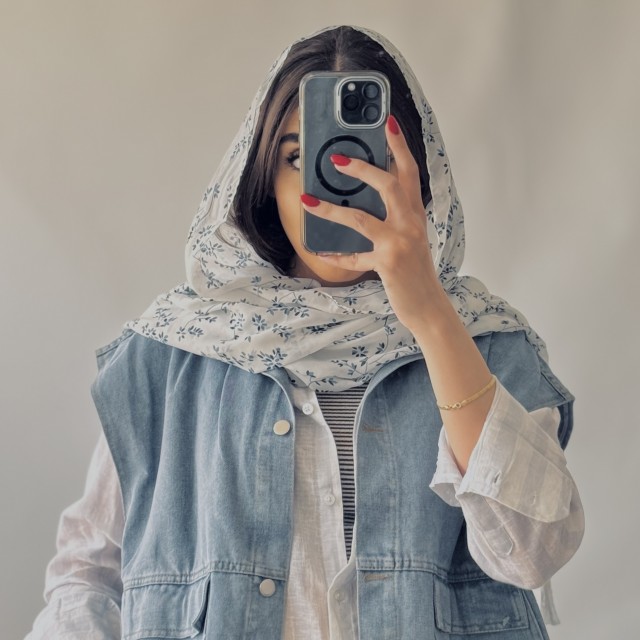 شال حریر کد F16