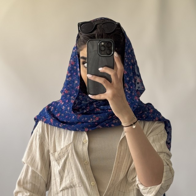 شال حریر کد F21