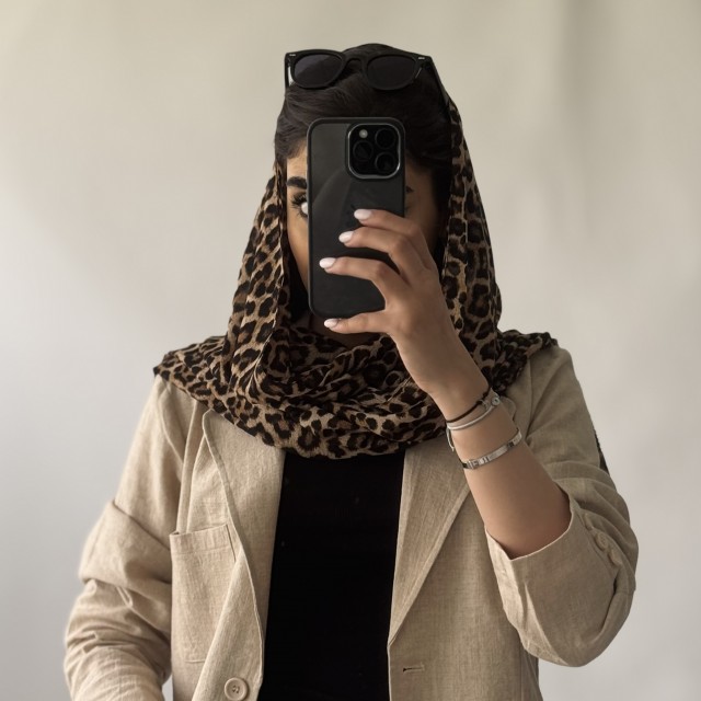 شال حریر کد F22