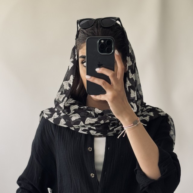 شال حریر کد F23