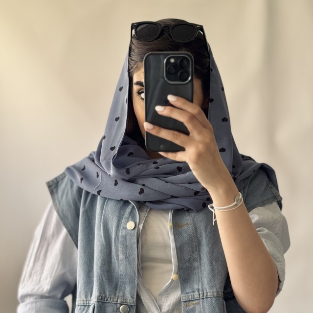 شال حریر کد F24