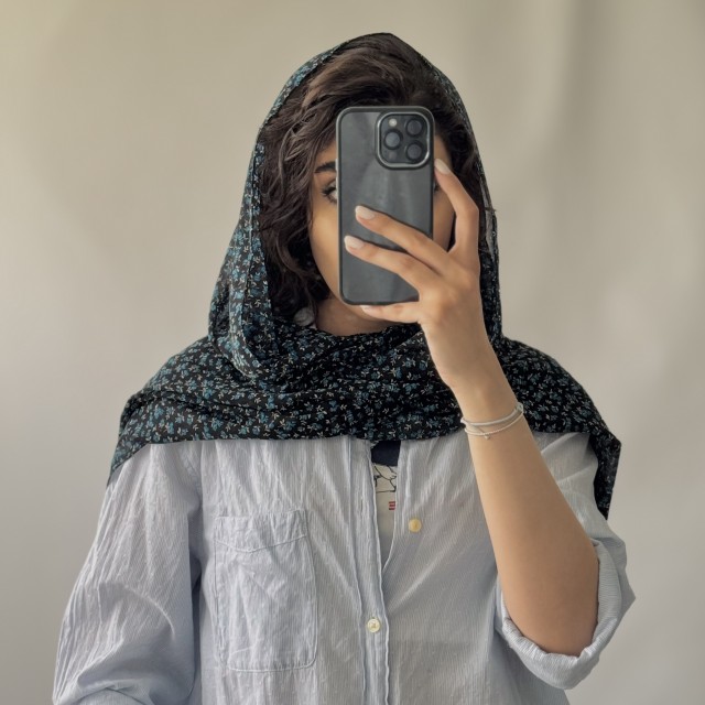 شال حریر کد F28