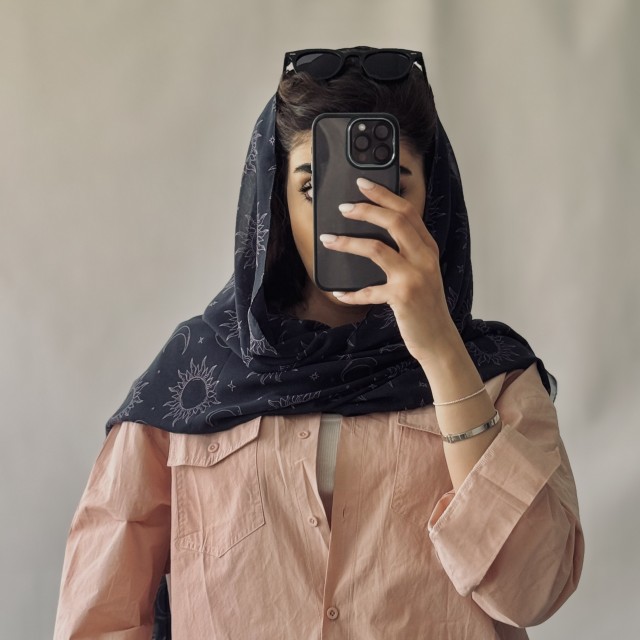 شال حریر کد F30