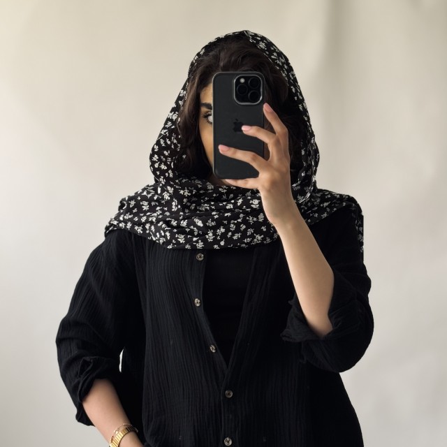 شال حریر کد F39