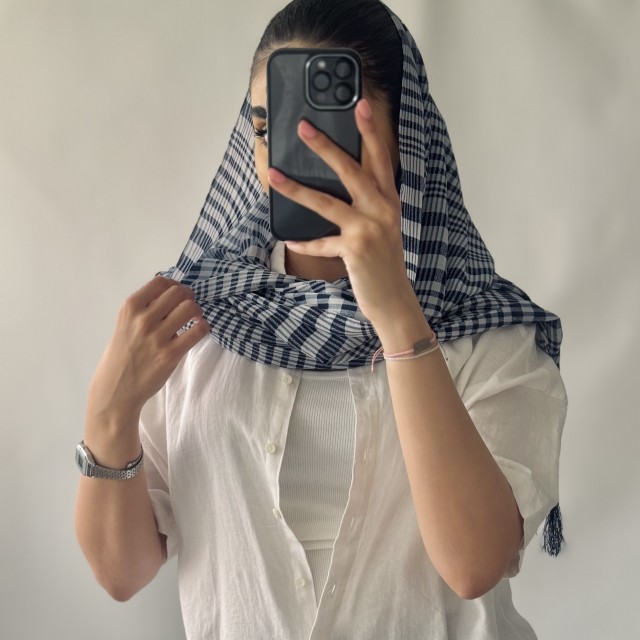 شال حریر کد F41