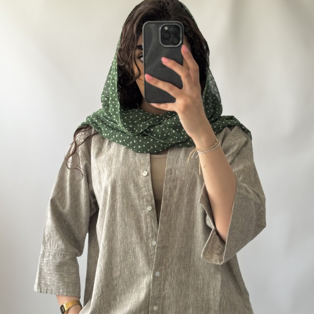 شال حریر کد F42