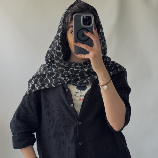 شال حریر کد F51