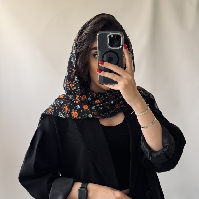 شال حریر کد F55