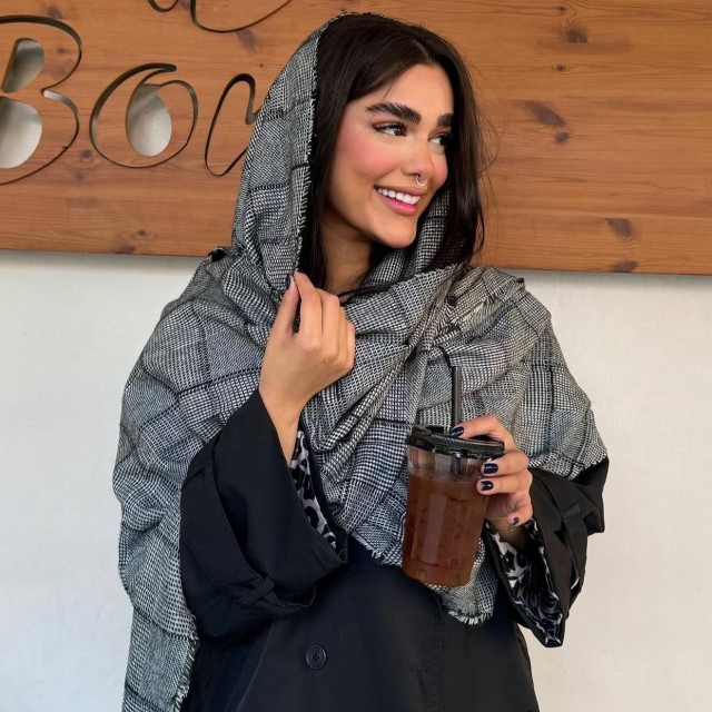 شال موهر کد F66