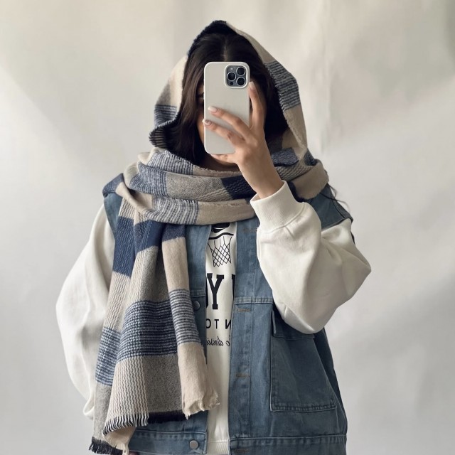 شال موهر کد F69