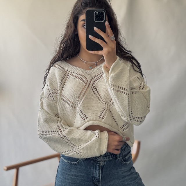 نیم تنه بافت کد 2166