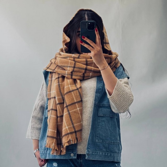 شال موهر کد F81