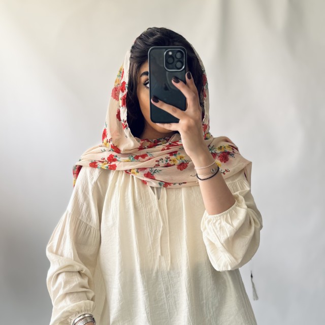 شال حریر کریشه کد N10