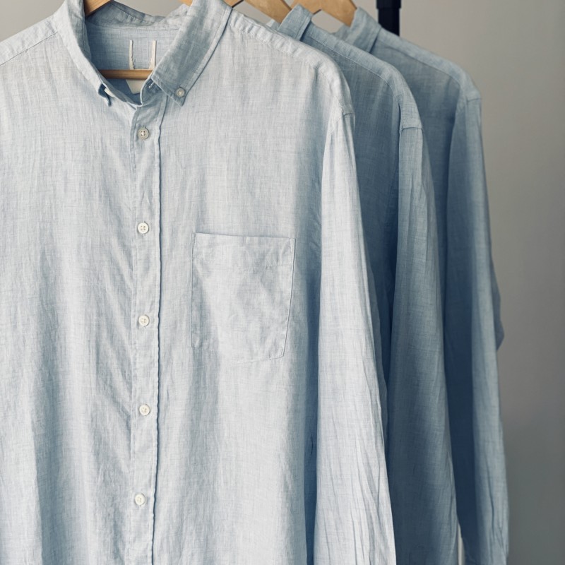 شومیز مانتویی اسمان کد 826