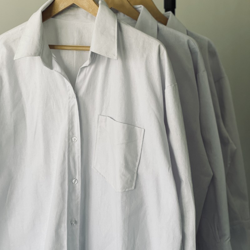 مانتو مینیمال سفید کد 500