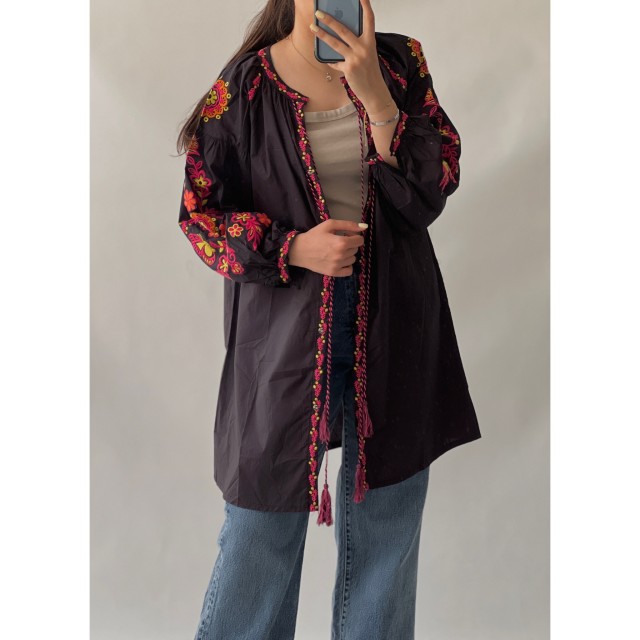 مانتو گلدوزی کد 306