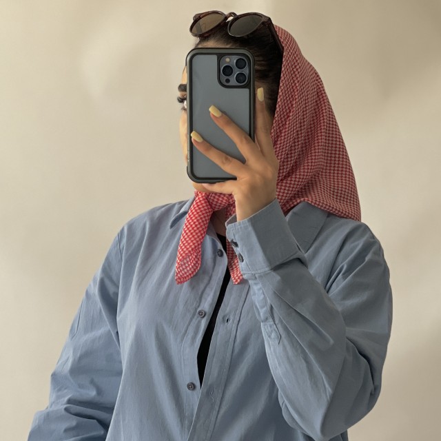 مینی اسکارف کد B76