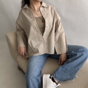 شومیز لینن وارداتی کد 2114