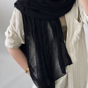 شال نخ ابریشم کد F45