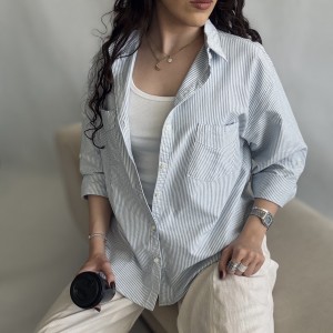 شومیز راه راه برشکا کد 2128