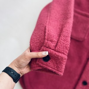 پالتو سرخابی کد 2218