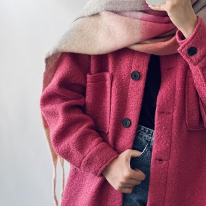 پالتو سرخابی کد 2218