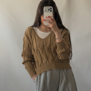 ست دو تکه بافت و تاپ کد 2222