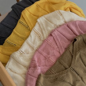 ست دو تکه بافت و تاپ کد 2222