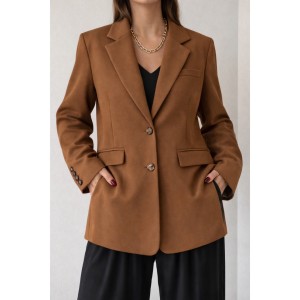 کت قهوه‌ای کد 2710