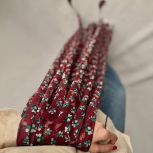 شال حریر گلگلی کد N06