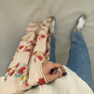 شال حریر کریشه کد N10