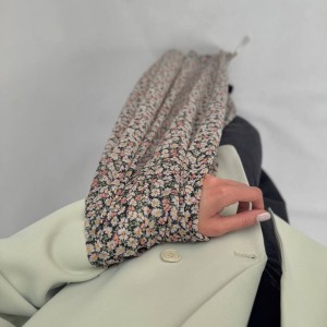 شال حریر کریشه گلگلی کد N11