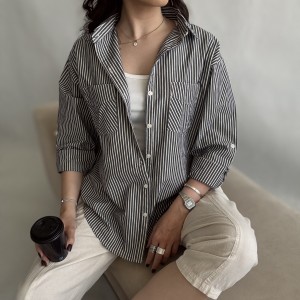 شومیز راه راه کد 2836