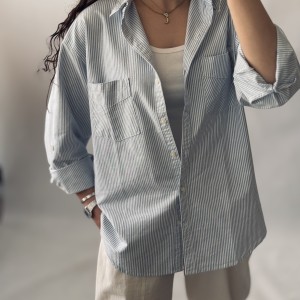 شومیز راه راه کد 2836