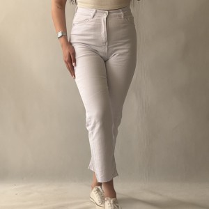 شلوار جین  سفید کد 2822